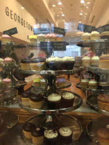 Went to Georgetown Cupcakes and had some delicious treats right in NY. You've got to love a good cupcake!